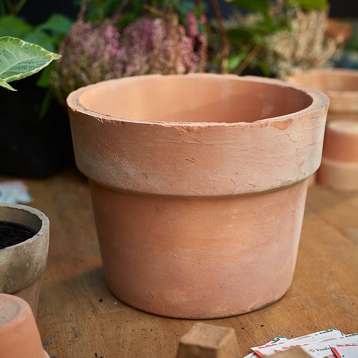 Terracotta krukke - Ø: 26 cm